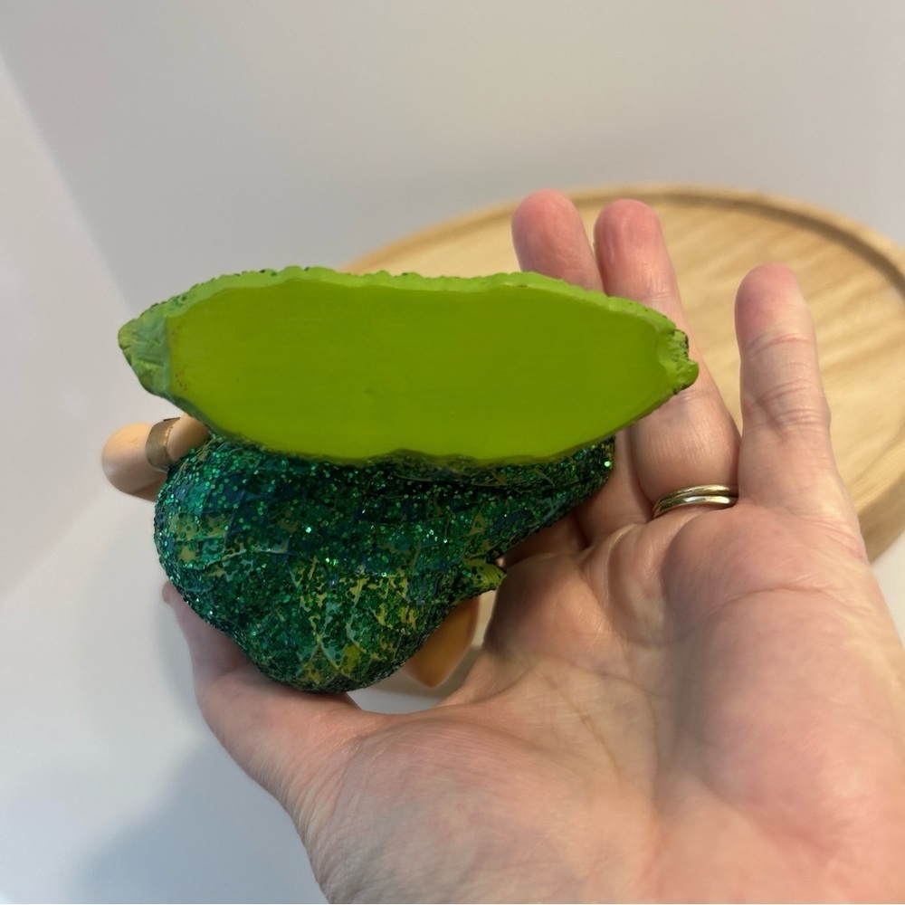 December Diamonds Mermaid Green Margarita Sparkle Holiday Ornament - Picture 8 of 10